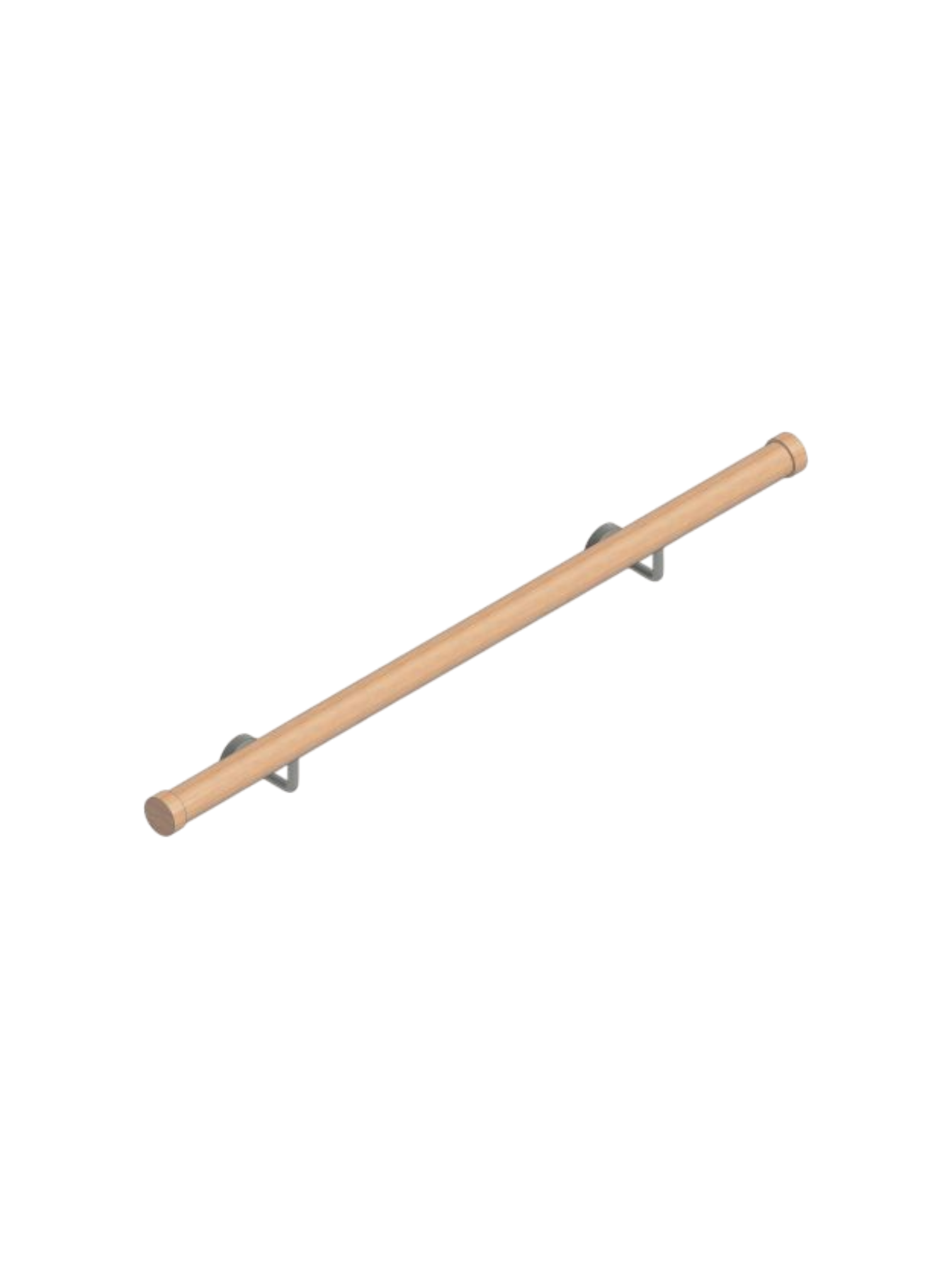 Round Timber Handrail